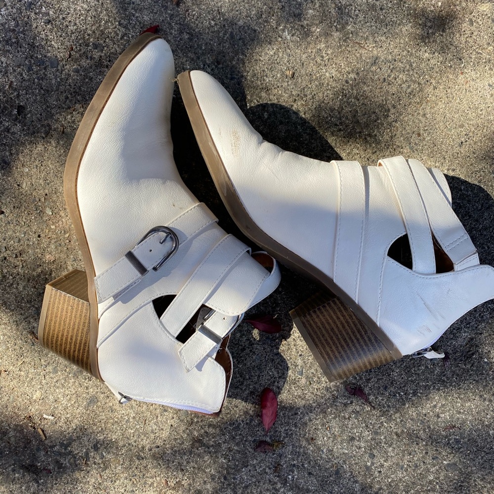White boots